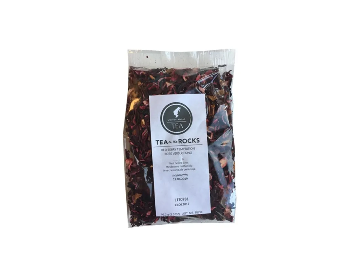 Julius Meinl Tea On The Rocks>Eistee Rote Versuchung - 99.2g