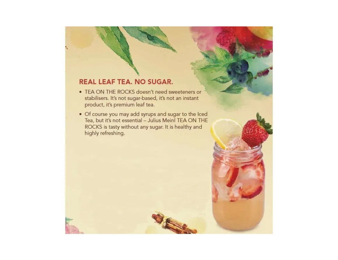 Julius Meinl Tea On The Rocks>Eistee Tropen Genuss - 90.7g
