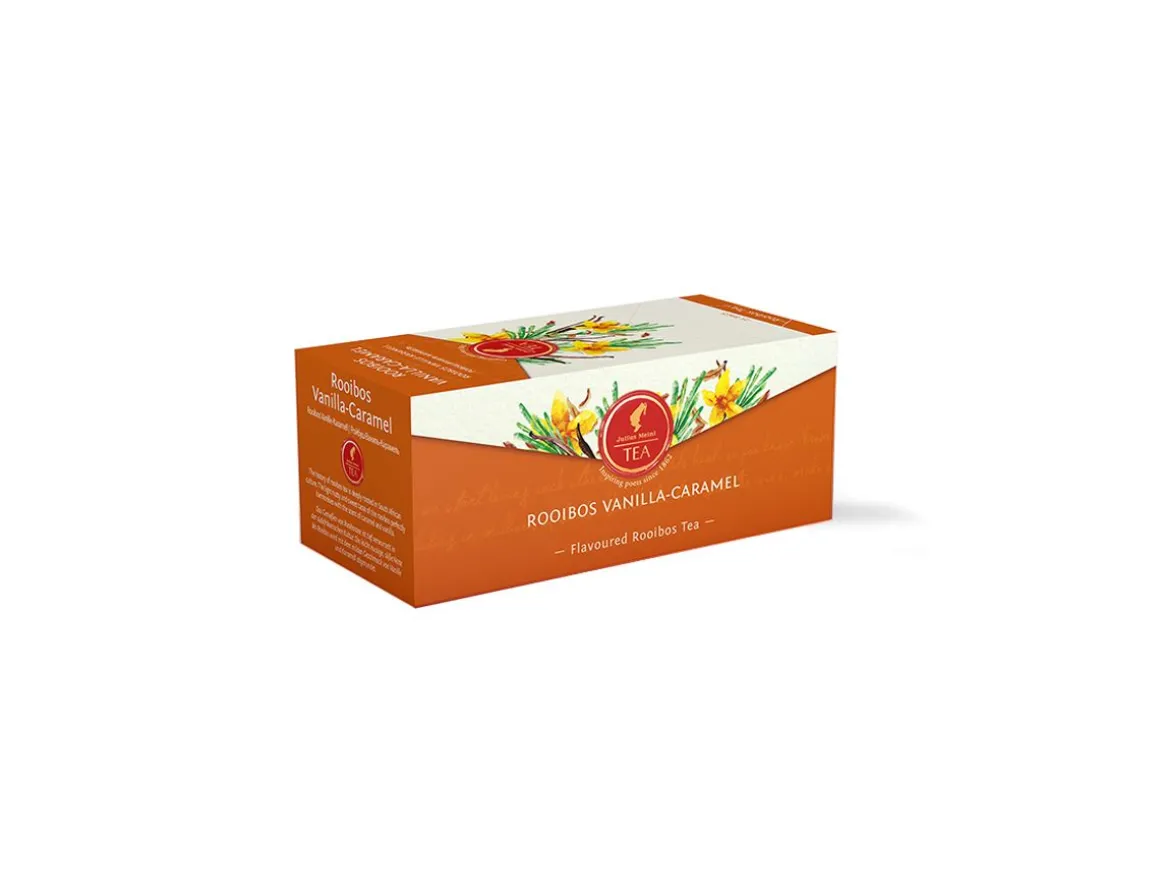 Julius Meinl Single Bags>Rooibos Vanille Karamell- 25 Teebeutel